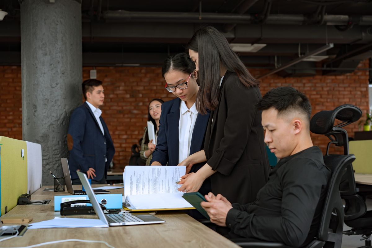 Our placement team at work